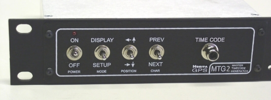Picture of GPS-MTG2  GPS- Based "Master" SMPTE Time Code Generator